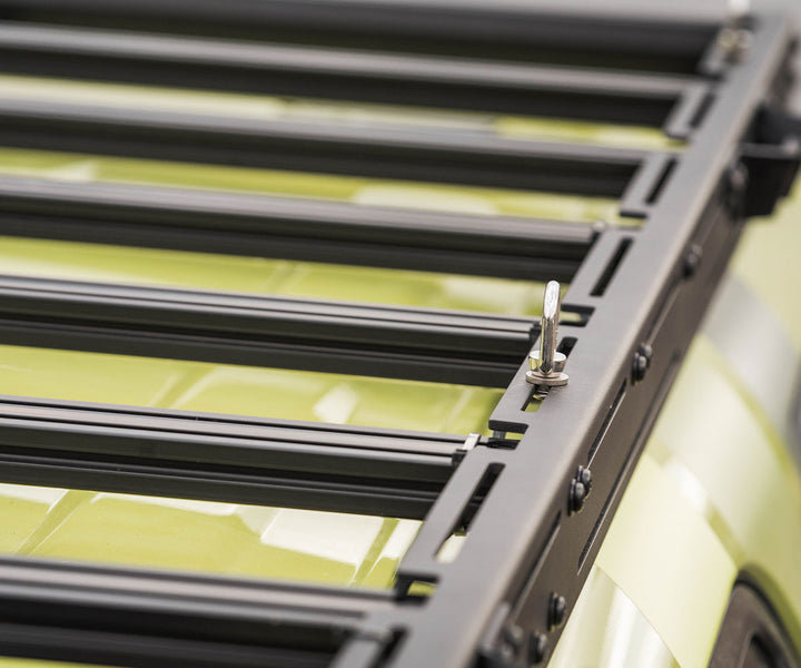 Close-up of Prinsu Pro rack details