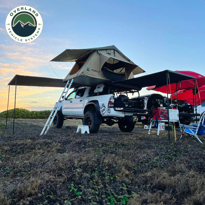 90 degree truck awning