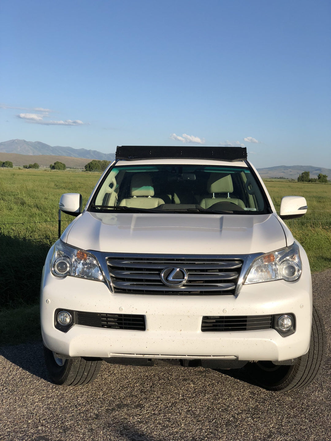 Adventure-ready GX460 roof rack