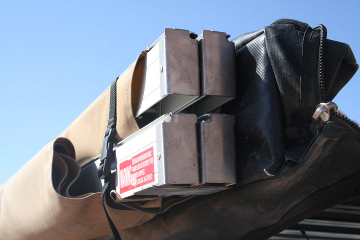 Truck awning for overlanding