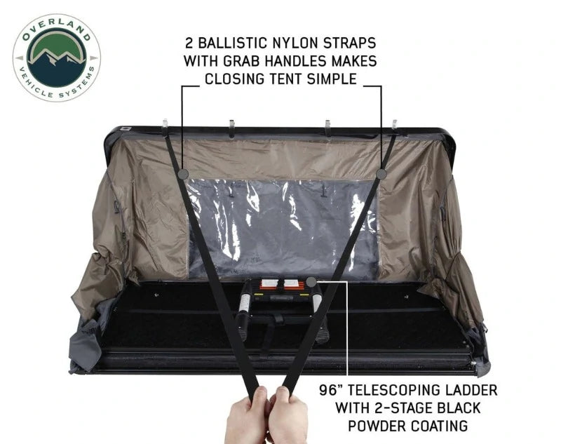 Overland Vehicle Systems Bushvled Roof Top Tent Nylon Straps