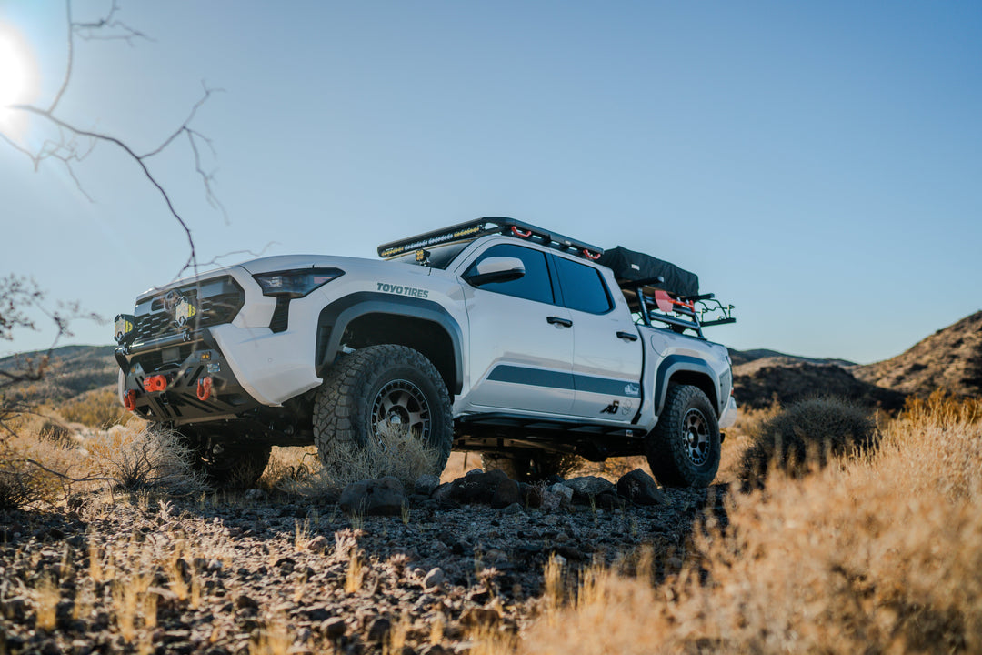 Toyota Tacoma trail armor sliders