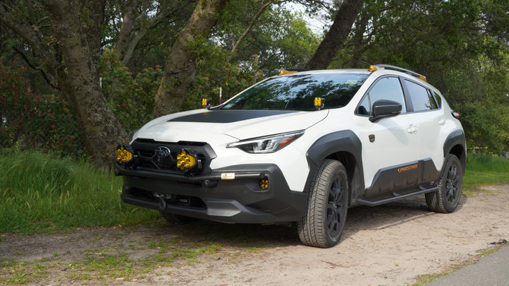 Heavy duty Crosstrek rock sliders