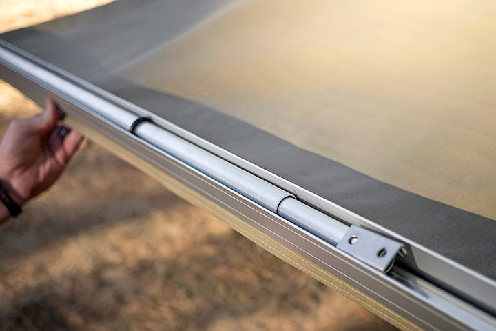 Aluminum frame awning