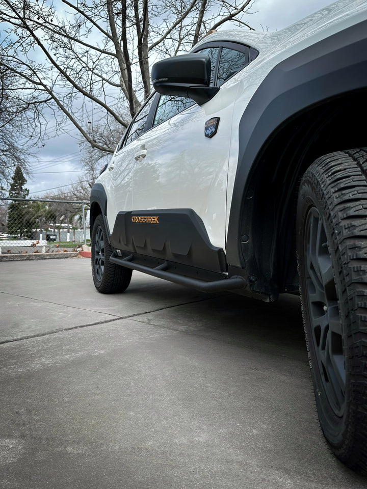 Subaru Crosstrek trail armor sliders