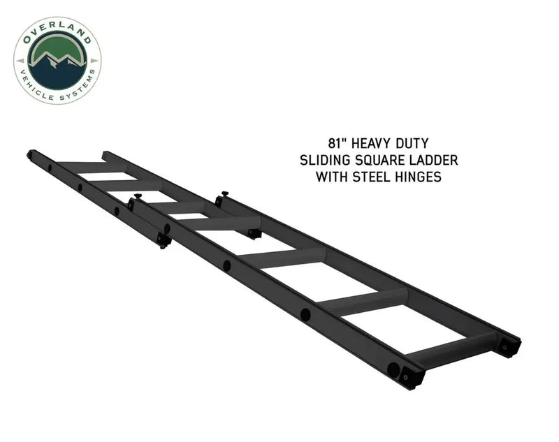 OVERLAND VEHICLE SYSTEMS TMBK3 PERSON ROOF TOP TENT sliding ladder