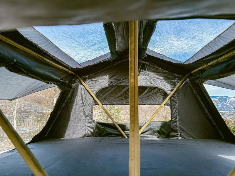 Overland Junction Labrador Roof Top Tent Inside
