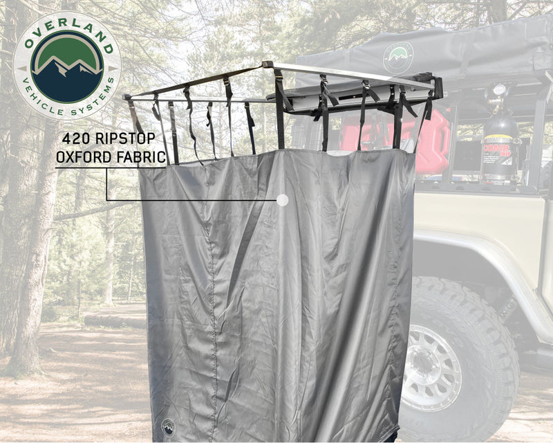 Overland Vehicle Systems Car Side Shower Room Oxford Fabric