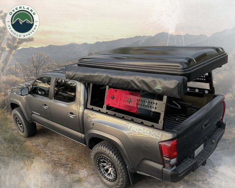 Overland Vehicle Systems Discovery Bed Rack on truck