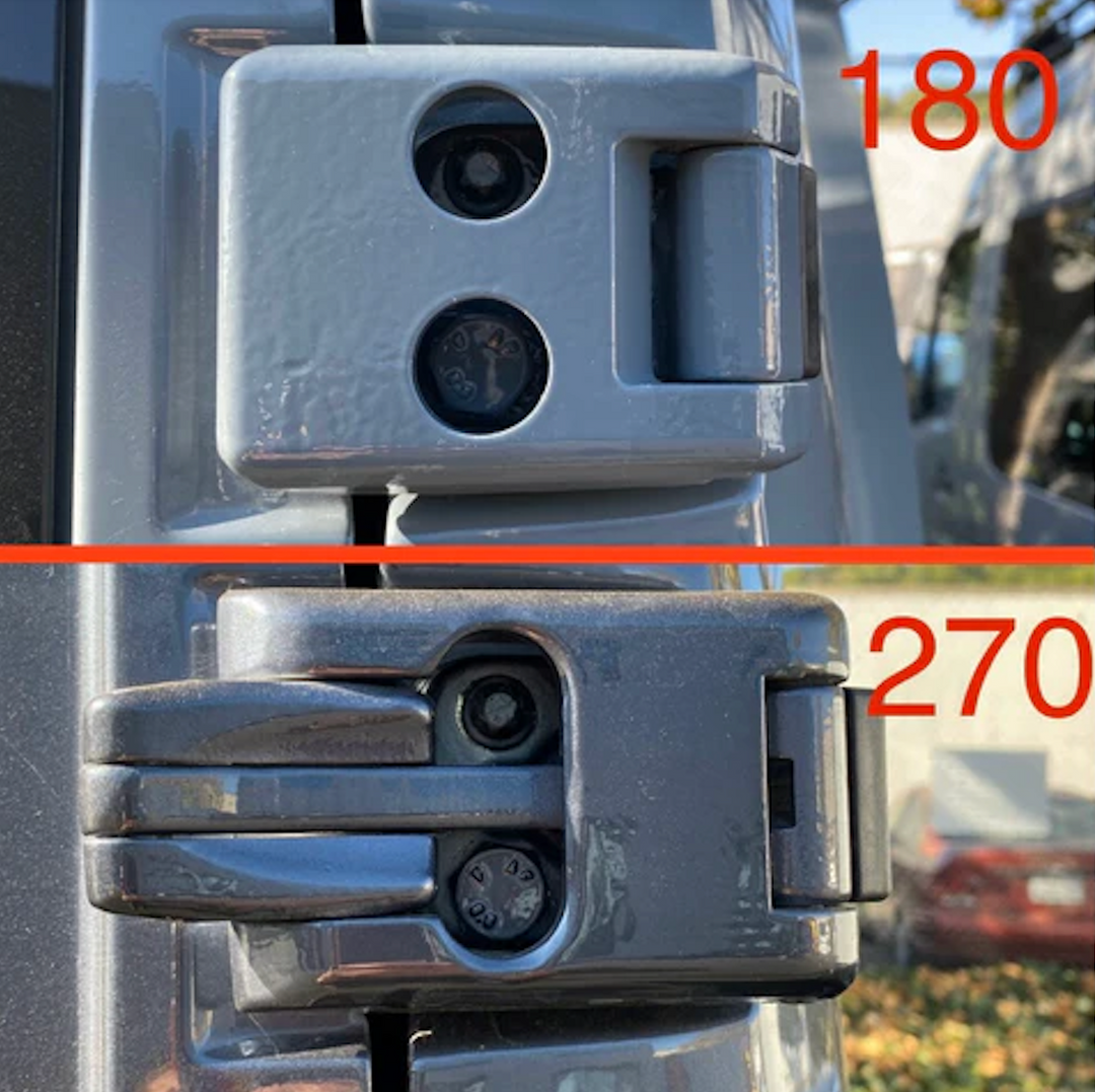 2019 Mercedes Sprinter spare mount