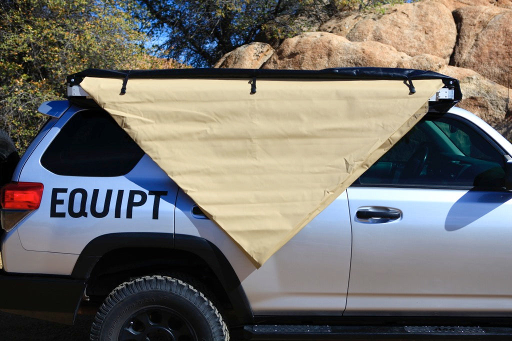 Minimalist camping awning