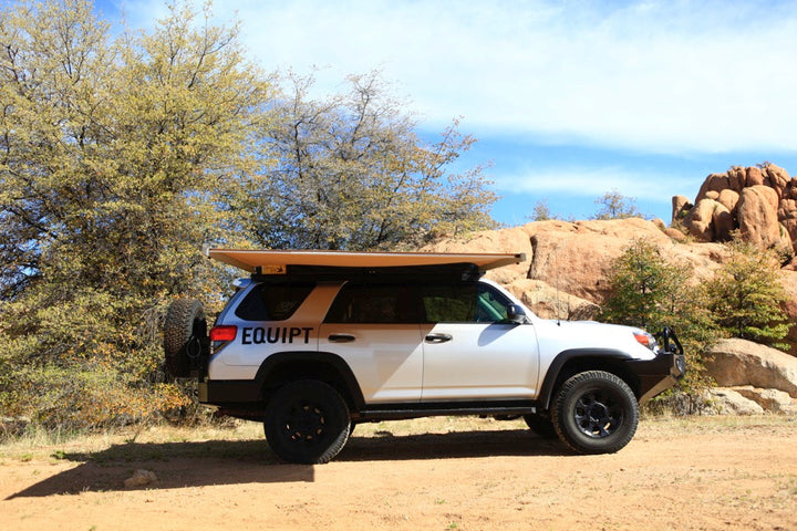 Lightweight awning frame