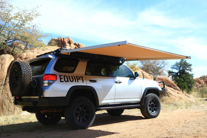 Off-road awning use