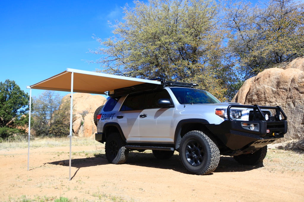 Camping awning shade