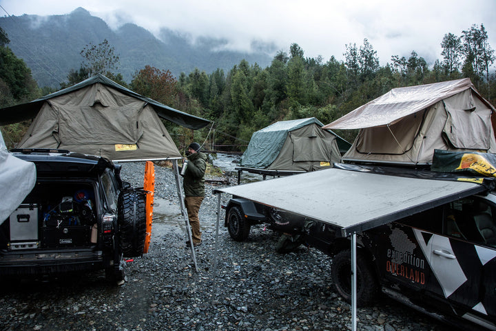 Adventure vehicle awning