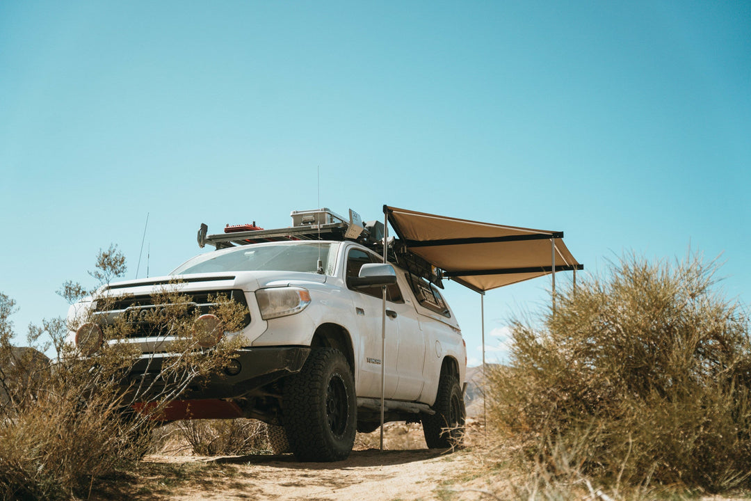 Passenger side awning  