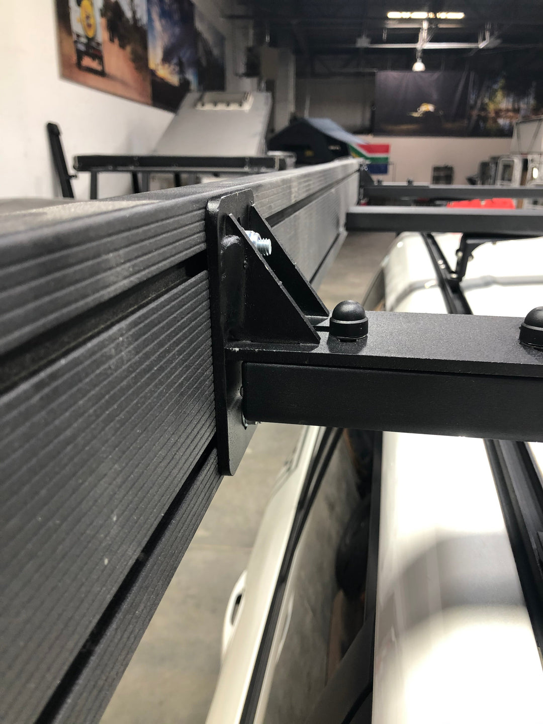 camping awning attachment