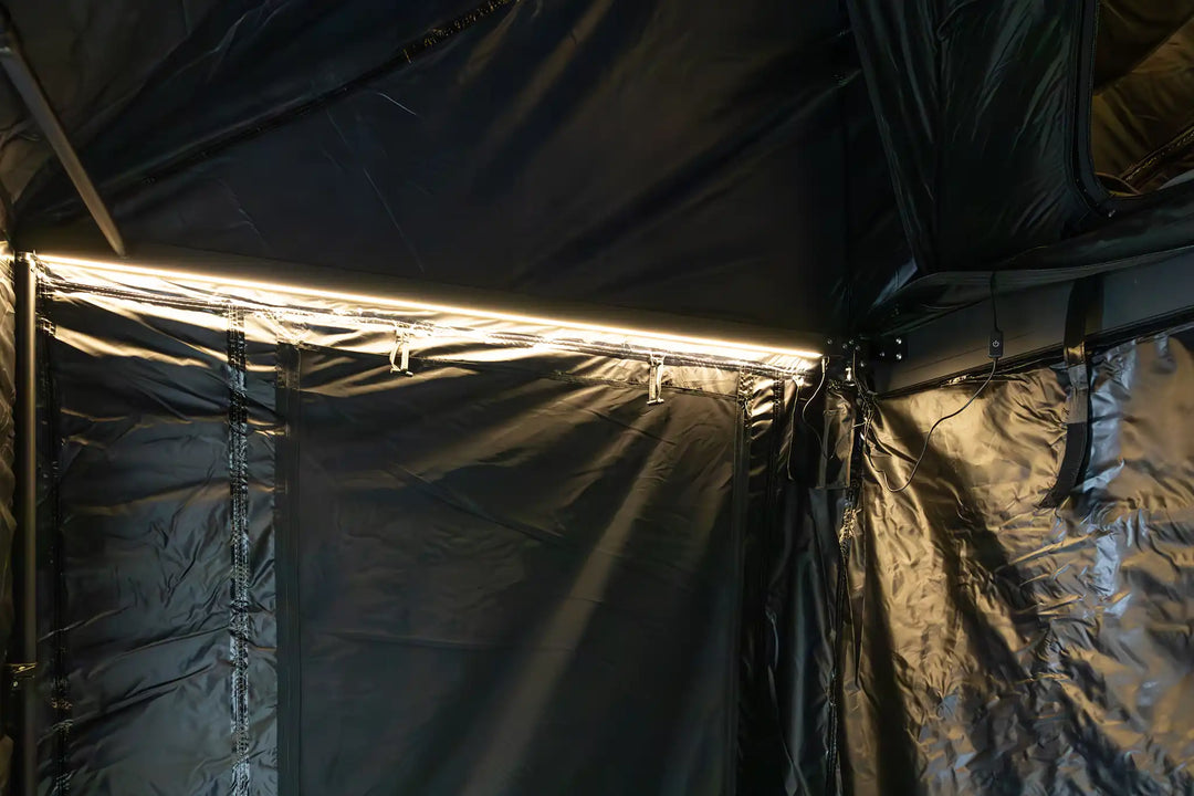 Two‑room camping privacy shelter