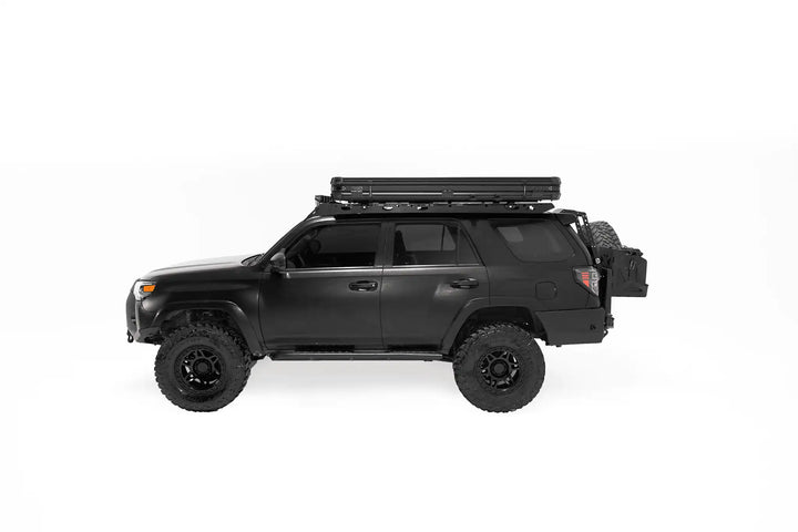 Gas strut assisted rooftop tent