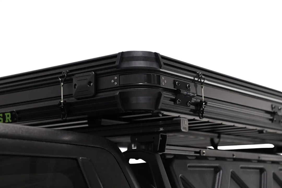 rooftop tent with storage pockets