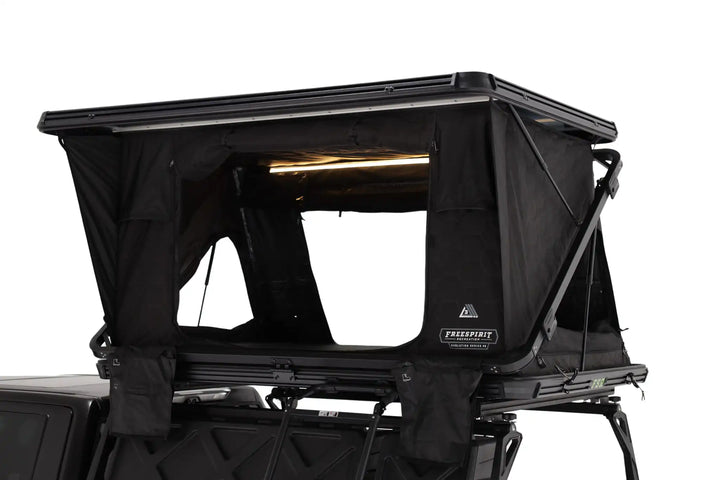 dual hinge pop up rooftop tent