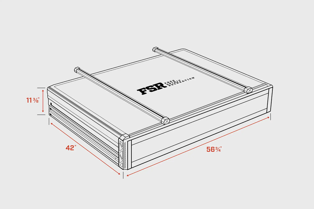 rooftop tent with integrated ports