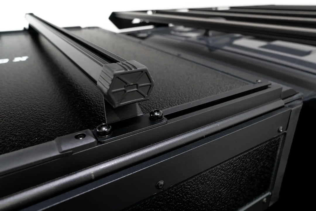 rooftop tent with LED lights