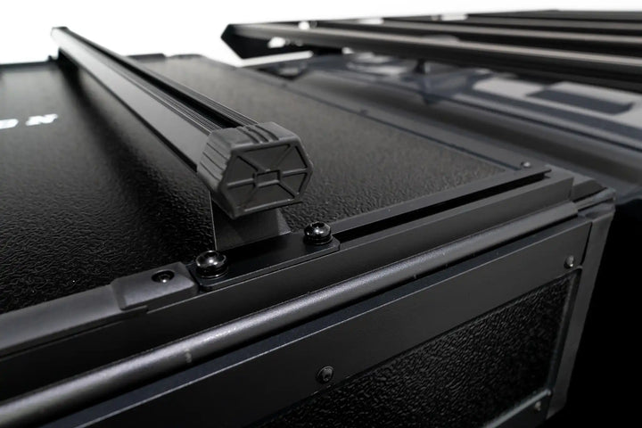 rooftop tent with LED lights