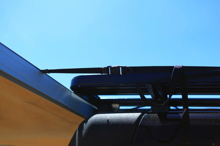 Rear coverage awning  