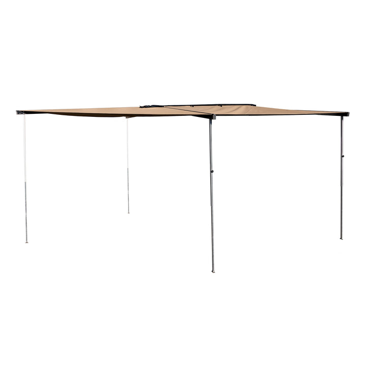 Outdoor shelter awning  