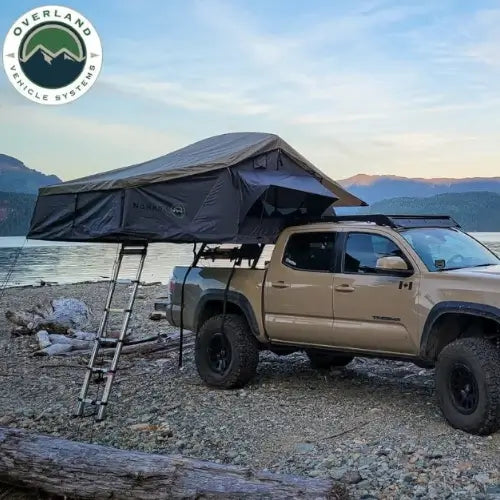 toyota tacoma roof top tent OVS Nomadic 3 Person Extended Tent | Roof Top Tents