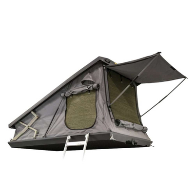 Eezi-Awn Stealth Hard Shell Roof Top Tent White Background
