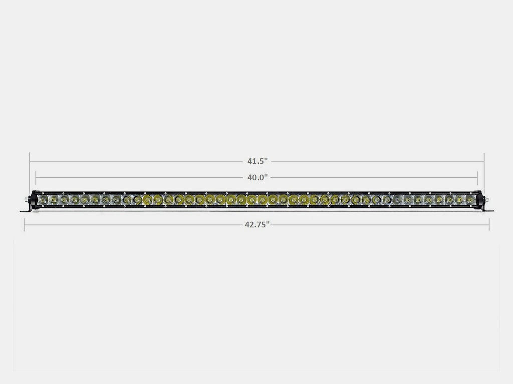 Cali Raise LED  42" Slim Single Row LED Bar