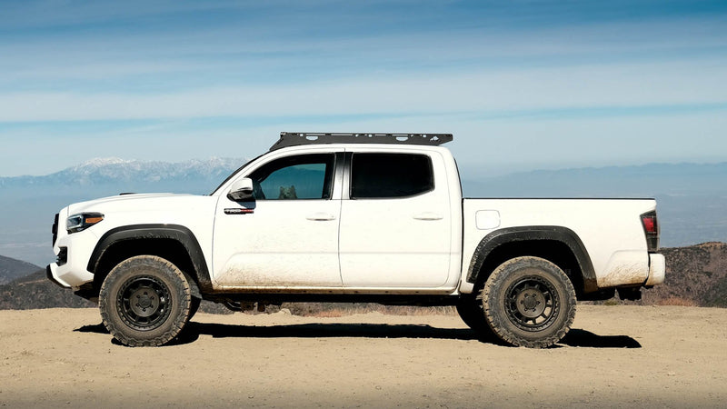 Sherpa Grand Teton Tacoma Double Cab Roof Rack Side View