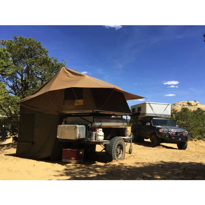 Eezi-Awn Roof Top Tent for Trailer Far Side Image