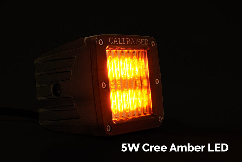 Calli Raised LED 3x2 18W Amber LED Pod