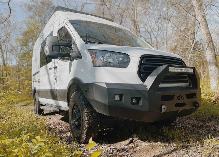 Ford Transit (2015-2019) Front Bumper [With Bull Bar]