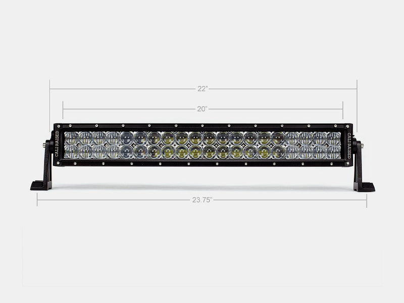 Cali Raise LED 22" Dual Row 5D Optic OSRAM LED Bar