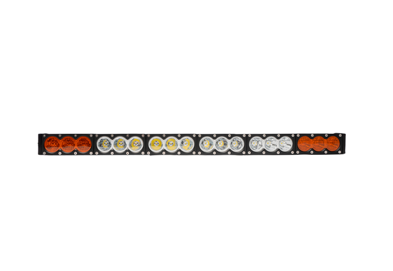 Cali Raise LED 32.5" Amber/White Dual Function LED Bar