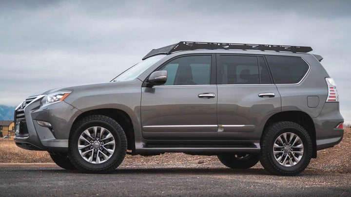 Sherpa Yale Roof Rack on Grey Gx460