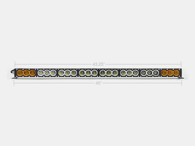 Cali Raise LED 43" Amber/White Dual Function LED Bar