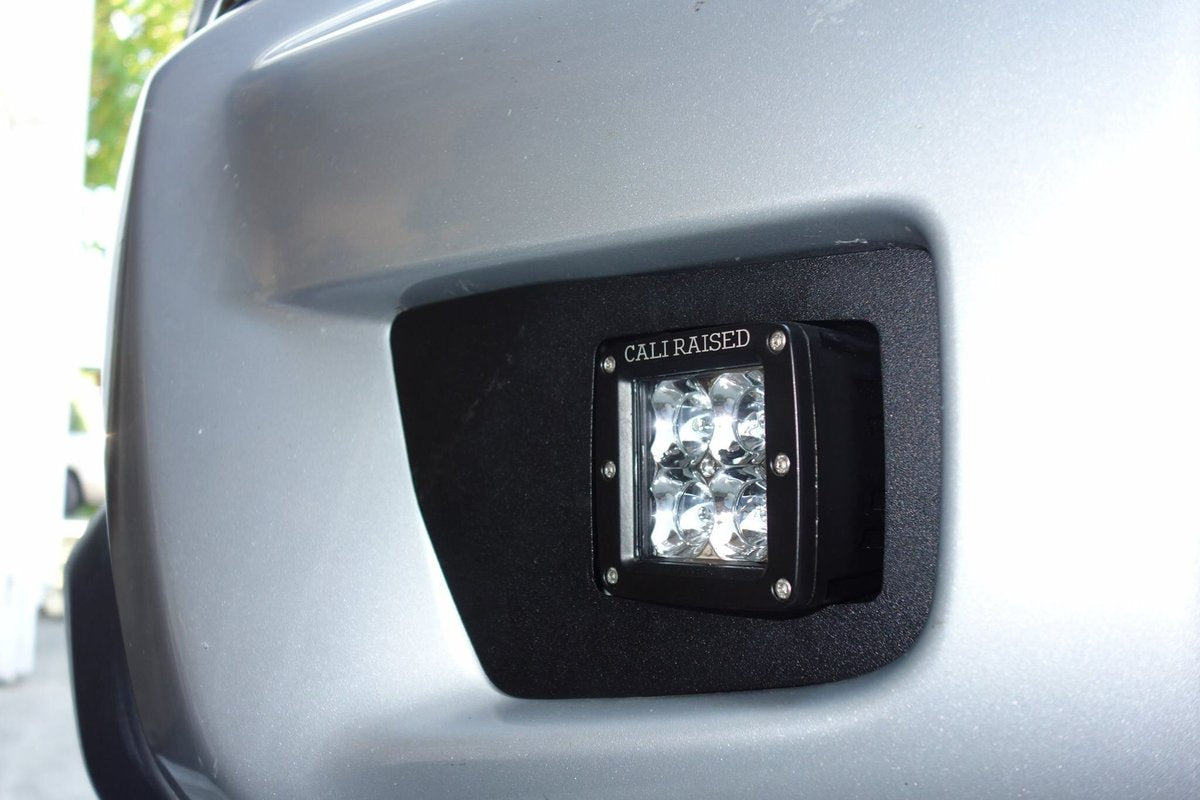 2012-2015 TOYOTA TACOMA LED FOG LIGHT POD REPLACEMENTS BRACKETS KIT Cali Raised LED