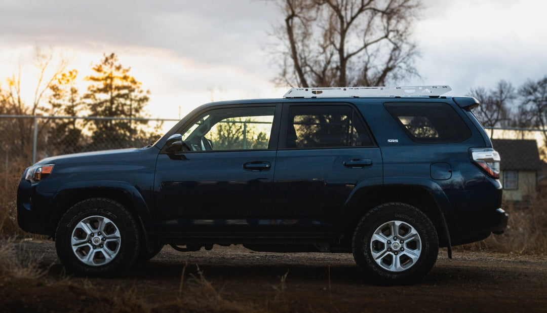 Sherpa Needle Roof Rack on Black 4runner
