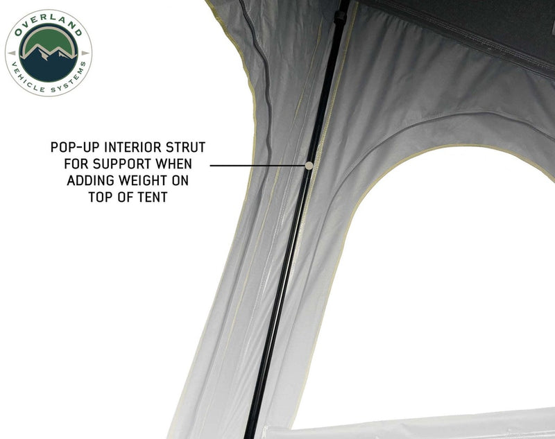 overland vehicle systems mamba roof top tent interior struts