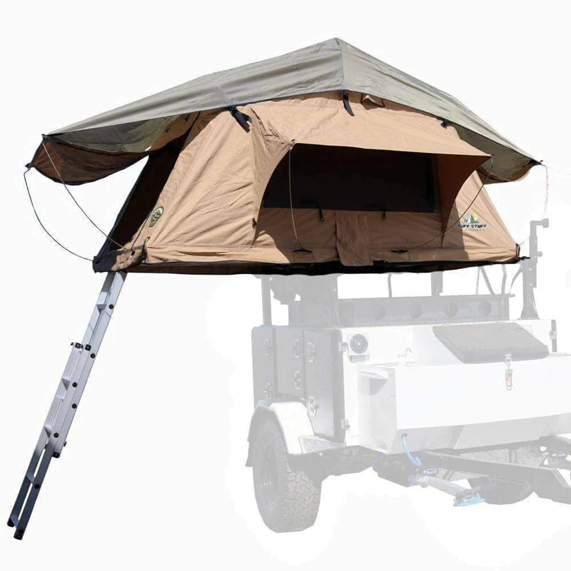 Tuff Stuff Delta Roof Top Tent with white background